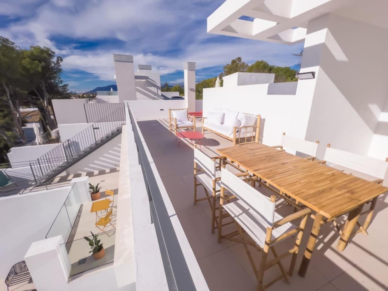 Ferienwohnung Penthouse On The Golden Mile Marbella Exterior foto
