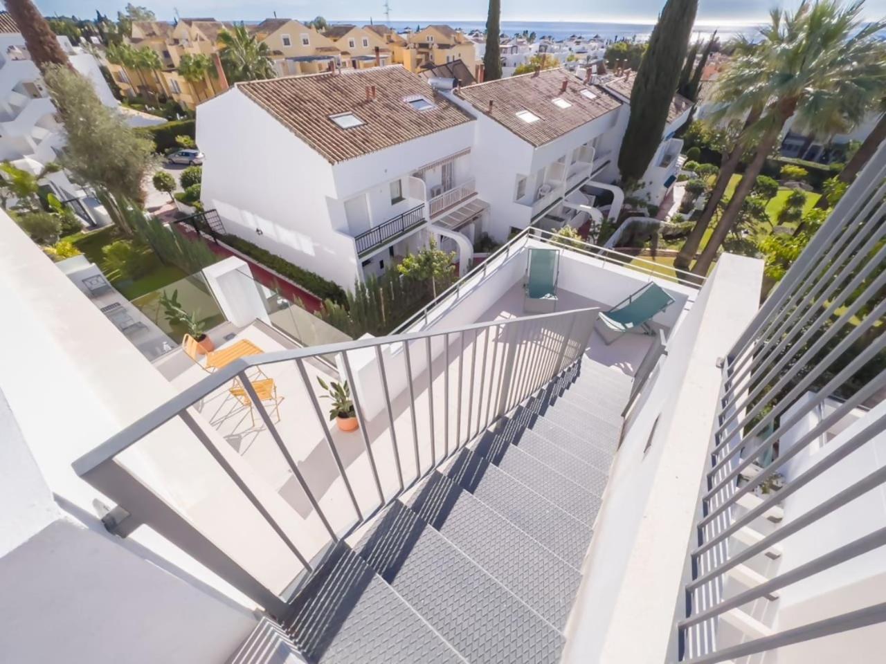 Ferienwohnung Penthouse On The Golden Mile Marbella Exterior foto