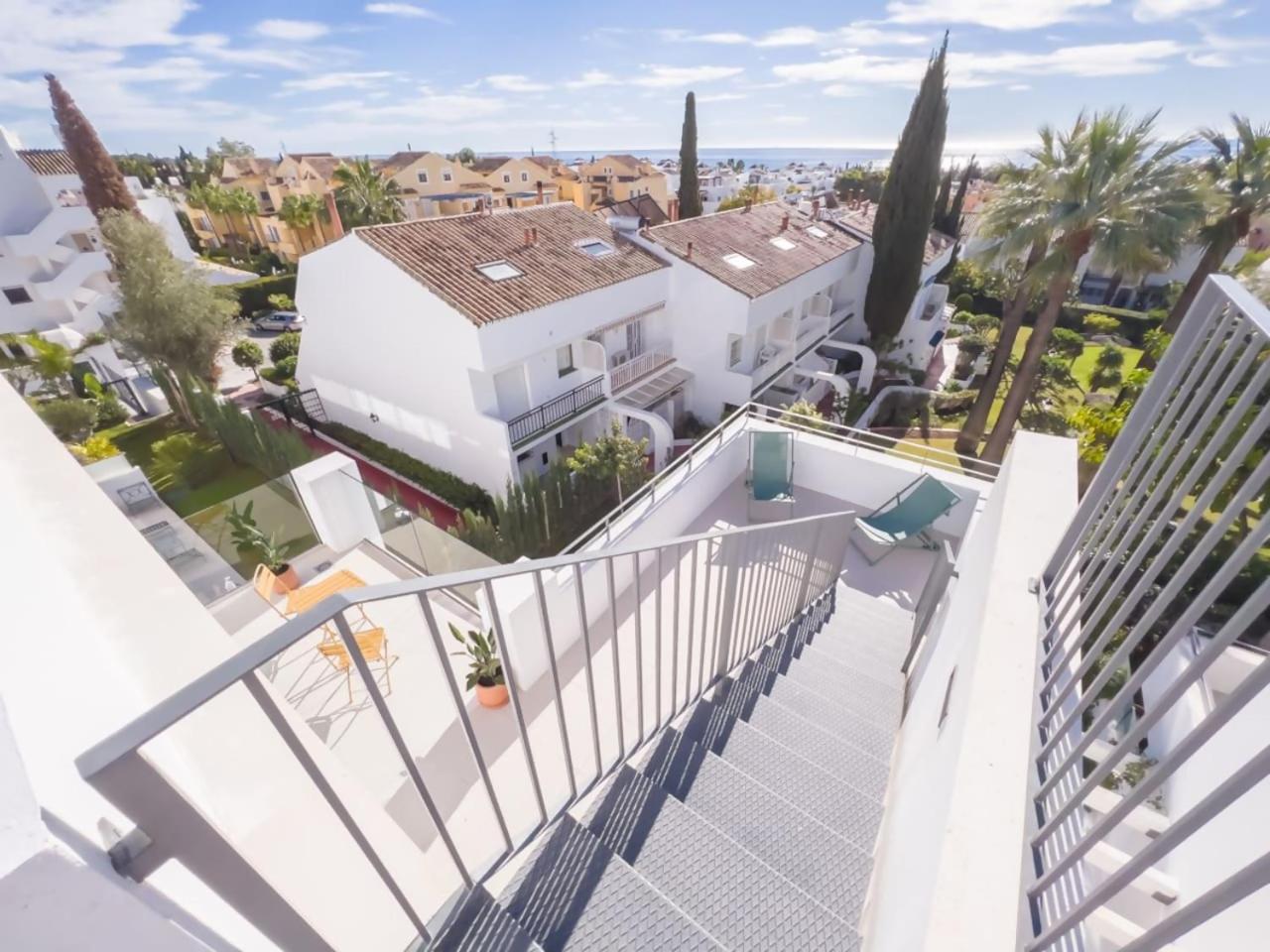 Ferienwohnung Penthouse On The Golden Mile Marbella Exterior foto